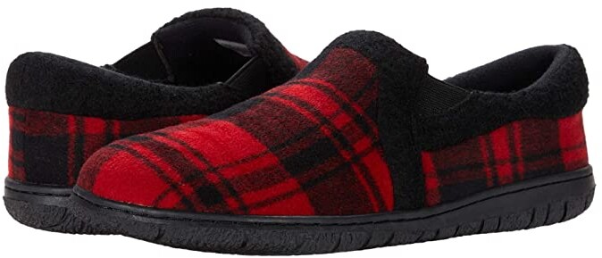 buffalo plaid slippers by clarks