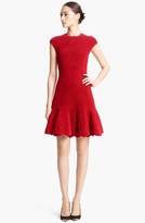 Thumbnail for your product : Alexander McQueen Quilted Jacquard Knit Dress