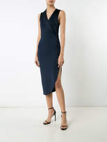Thumbnail for your product : Cushnie wrap front midi dress