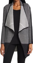 Thumbnail for your product : Ming Wang Draped Open Front Knit Jacket