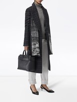 Thumbnail for your product : Burberry Dreamscape Print Check Silk Jacquard Square Scarf