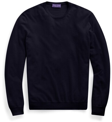 Navy blue crew neck sweater Clearance