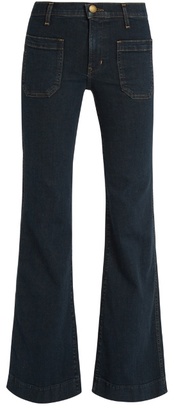 The Great The Mariner mid-rise flared jeans