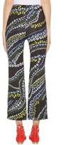 Thumbnail for your product : Erdem Verity printed crepe trousers