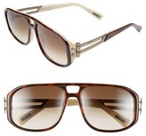 Thumbnail for your product : Lanvin 59mm Modified Aviator Sunglasses