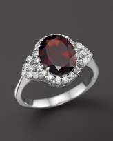 Thumbnail for your product : Bloomingdale's Garnet and Diamond Ring in 14K White Gold - 100% Exclusive