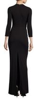 Thumbnail for your product : ABS by Allen Schwartz Twist Front Jersey Gown