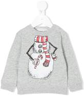 Thumbnail for your product : Stella McCartney Kids snowman printed top