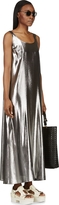 Thumbnail for your product : Richard Nicoll Metallic Silver Trapeze Maxi Cami Dress