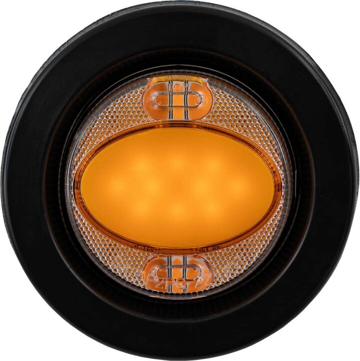 Buyers Products 2.5 Inch Marker Strobe Combo Light-Amber/Amber