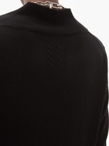 Thumbnail for your product : Nili Lotan Beacon Surplice V-neck Cashmere Sweater - Black