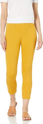 Gold capri pants Clearance