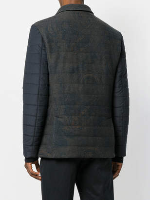 Etro paisley print padded jacket