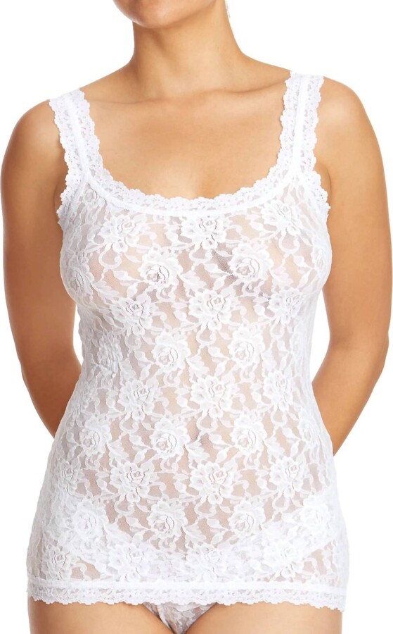 Hanky Panky Signature Lace Classic Cami Top In White