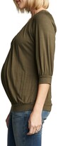Thumbnail for your product : Maternal America Ruched Dolman Top