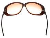 Thumbnail for your product : Bottega Veneta Gradient Oversize Sunglasses