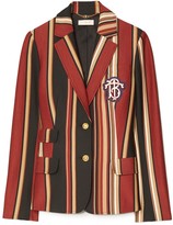 Thumbnail for your product : Tory Burch Striped Knit Blazer