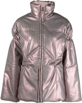 Thumbnail for your product : Collina Strada Metallic-Effect Puffer Jacket