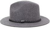 Thumbnail for your product : Forever 21 braided trim wool fedora