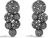 Thumbnail for your product : David Yurman Cable Coil Cluster Earrings with Diamonds