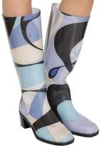 Thumbnail for your product : Emilio Pucci 55MM PRINTED RUBBER RAIN BOOTS