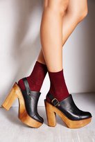 Thumbnail for your product : Kelsi Dagger Brooklyn Haiden Wood-Bottom Mule