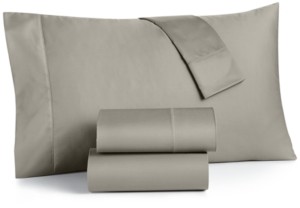 Charter Club Damask Solid 550 Thread Count 100% Cotton 3-Pc. Sheet Set, Twin Xl, Created for Macy's