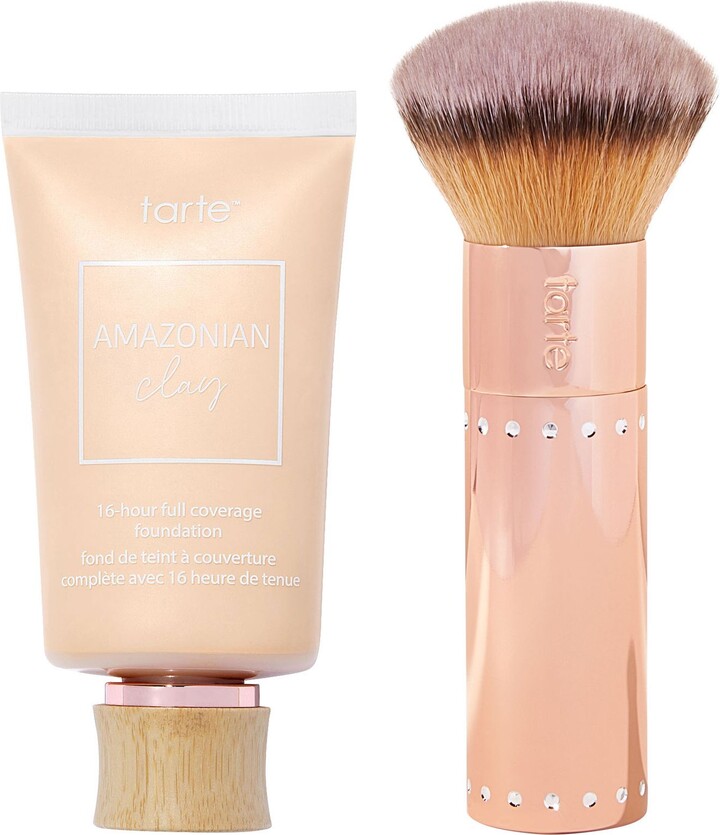 Tarte Amazonian Clay 16hr Foundation w/ SpecialEdition Brush