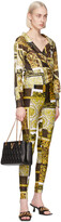 Thumbnail for your product : Versace Gold Barocco Patchwork Print Shirt