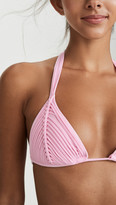 Thumbnail for your product : PQ Swim Isla Triangle Bikini Top