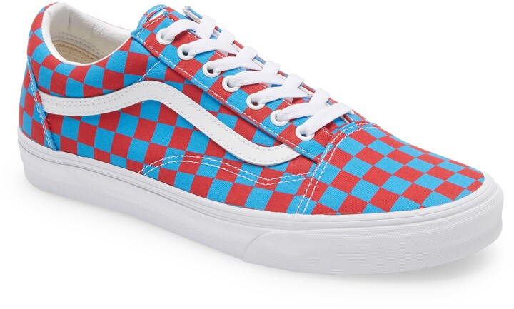 Red And Blue Vans | Shop the largest collection | ShopStyle