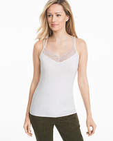 Thumbnail for your product : White House Black Market Lace Trim Cami