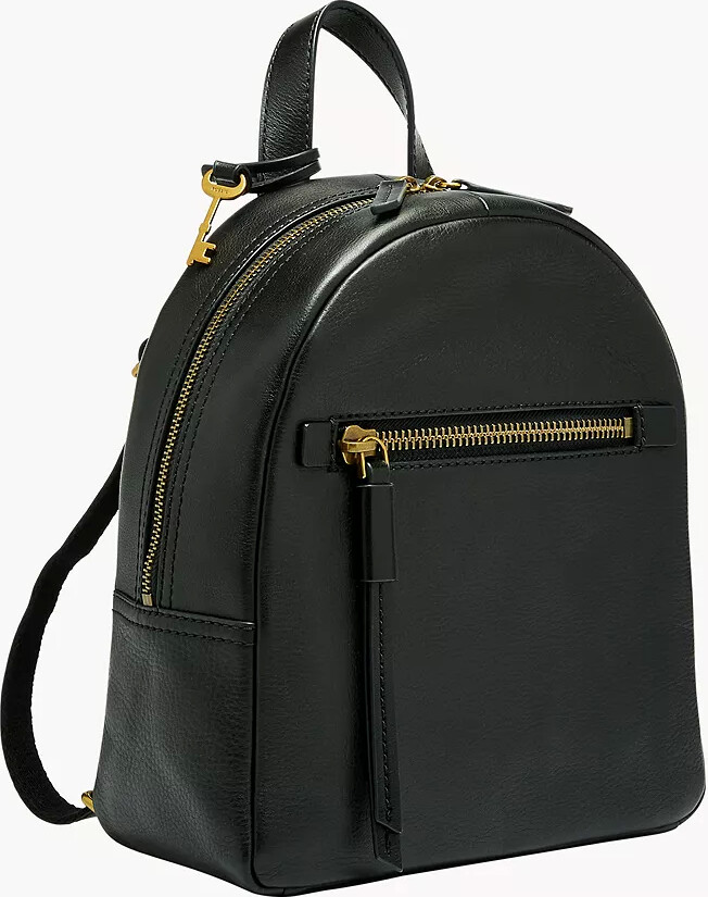 Best - Selling 2022 Fossil Sherri Leather Backpack - Black Latest Fashion  Special Offers