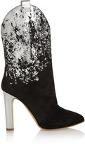 Thumbnail for your product : Rupert Sanderson Cullen metallic suede boots