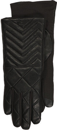 TJMAXX Leather Quilted Gloves - ShopStyle Wallets & Card Holders
