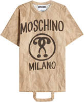 Moschino T-shirt en coton imprimé 