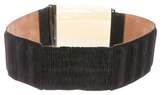 Thumbnail for your product : Fendi Embellished Suede Waist Belt