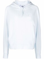 Thumbnail for your product : Y-3 Logo-Print Cotton Hoodie