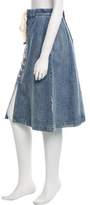 Thumbnail for your product : Sea Lace-Up Denim Skirt w/ Tags