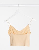 Thumbnail for your product : Free People v-neck Brami cami top in neutral