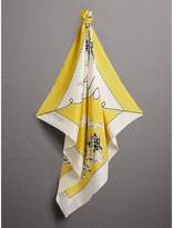 Thumbnail for your product : Burberry Print Silk Square Scarf