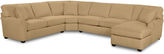 Thumbnail for your product : Asstd National Brand Fabric Possibilities Roll-Arm 4-pc. Left-Arm Loveseat/Chaise Sectional