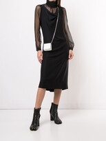Thumbnail for your product : Maison Margiela Draped Midi Dress