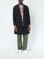 Thumbnail for your product : Undercover flap pocket mid-length coat
