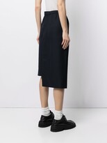 Thumbnail for your product : Comme des Garçons Comme des Garçons Asymmetric Midi Skirt