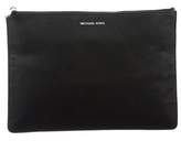 Thumbnail for your product : MICHAEL Michael Kors Laser Cut Leather Clutch