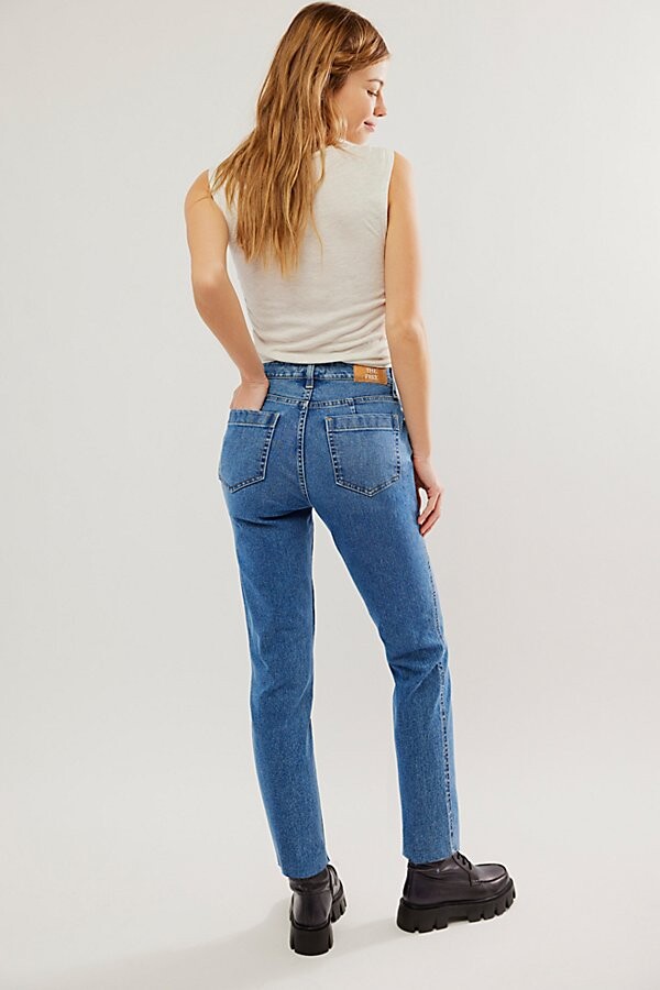 Free People We The Free Moxie Metallic Low-Slung Barrel Jeans - ShopStyle