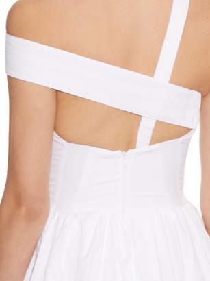 Sophie Theallet Rula Asymmetric One Shoulder Dress - Womens - White