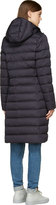 Thumbnail for your product : Moncler Navy Quilted Down Moka Coat