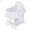 Thumbnail for your product : Badger Basket 2-in-1 Portable Bassinet with Toy Box Base- White